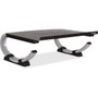 Allsop Redmond Adjustable Curve Notebook Stand, 15" x 11.5" x 6", Black/Silver, Supports 40 lbs (ASP30498) View Product Image