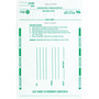 Quality Park Poly Night Deposit Bags with Tear-Off Receipt, 8.5 x 10.5, White, 100/Pack