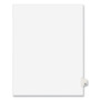 Avery Preprinted Legal Exhibit Side Tab Index Dividers, Avery Style, 10-Tab, 23, 11 x 8.5, White, 25/Pack, (1023) View Product Image