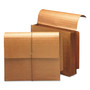 Smead Redrope End Tab Wallets, 5.25" Expansion, 1 Section, Elastic Cord Closure, Straight Tabs, Letter Size, Redrope, 10/Box