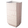 Boardwalk Paper Food Baskets, 5 lb Capacity, Red/White, 500/Carton