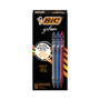 BIC Gel-ocity Quick Dry Gel Pen, Retractable, Fine 0.7 mm, Assorted Ink and Barrel Colors, Dozen BICRGLCG11AST