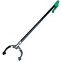 Unger Nifty Nabber Pro 36" All-purpose Grabber - 36" Reach - Ergonomic Handle - Steel, Rubber, Plastic - Green - (UNGNN900)