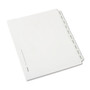 Avery Preprinted Legal Exhibit Side Tab Index Dividers, Allstate Style, 25-Tab, Exhibit 1 to Exhibit 25, 11 x 8.5, White, 1 Set (AVE82106) View Product Image