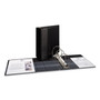 Avery Durable View Binder with DuraHinge and EZD Rings, 3 Rings, 5" Capacity, 11 x 8.5, Black, (9900) View Product Image