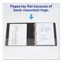 Avery Durable View Binder with DuraHinge and EZD Rings, 3 Rings, 5" Capacity, 11 x 8.5, Black, (9900) View Product Image