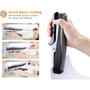 Bostitch Standard Plier Stapler, 20-Sheet Capacity, 0.25" Staples, 2.5" Throat, Black/Gray