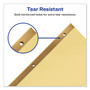 Avery Preprinted Laminated Tab Dividers with Gold Reinforced Binding Edge, 12-Tab, Jan. to Dec., 11 x 8.5, Buff, 1 Set