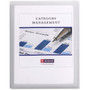 Smead Frame View Poly Two-Pocket Folder, 100-Sheet Capacity, 11 x 8.5, Clear/Oyster, 5/Pack