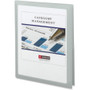 Smead Frame View Poly Two-Pocket Folder, 100-Sheet Capacity, 11 x 8.5, Clear/Oyster, 5/Pack