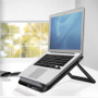 Fellowes I-Spire Series Laptop Quick Lift, 12.63" x 11.25" x 1.63" to 12.63",  Black, Supports 9.92 lbs View Product Image