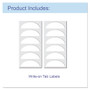 C-Line Expanding File,13-Pocket,12-Tab,Letter,Smoke (CLI48311)