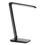 Safco Vamp Lighting, Multi-pivot Neck, 16.75" High, Black