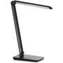 Safco Vamp Lighting, Multi-pivot Neck, 16.75" High, Black