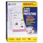 C-Line Heavyweight Polypropylene Sheet Protectors, Clear, 2", 11 x 8.5, 100/Box