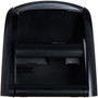 San Jamar Duett Standard Bath Tissue Dispenser, Oceans, 7.5 x 7 x 12.75, Transparent Black Pearl