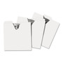 Vaultz CD File Folders, 1 Disc Capacity, White, 100/Pack (IDEVZ01096) View Product Image