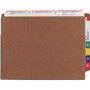 Smead Heavy-Duty Redrope End Tab TUFF Pockets, 7" Expansion, Letter Size, Redrope, 5/Box (SMD73795) View Product Image