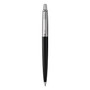 Parker Jotter Ballpoint Pen, Retractable, Medium 0.7 mm, Blue Ink, Black/Chrome Barrel (PAR2096873) View Product Image