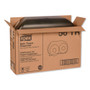 Tork Twin Jumbo Roll Bath Tissue Dispenser, 19.29 x 5.51 x 11.83, Smoke/Gray