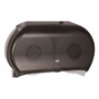 Tork Twin Jumbo Roll Bath Tissue Dispenser, 19.29 x 5.51 x 11.83, Smoke/Gray