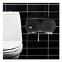 Tork Twin Jumbo Roll Bath Tissue Dispenser, 19.29 x 5.51 x 11.83, Smoke/Gray (TRK56TR) View Product Image