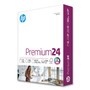 HP Papers Premium24 Paper, 98 Bright, 24 lb Bond Weight, 8.5 x 11, Ultra White, 500/Ream (HEW112400) View Product Image