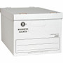 Business Source Economy Storage Box with Lid - External Dimensions: 12" Width x 15" Depth x 10" Height - 350 lb - Media Size Supported: Legal, Letter - Light Duty - Stackable