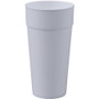 Genuine Joe 24 oz Foam Cups - 24 fl oz - White - Styrofoam - Hot Drink, Cold Drink