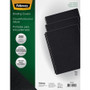 Fellowes Expressions Linen Texture Presentation Covers for Binding Systems, Black, 11.25 x 8.75, Unpunched, 200/Pack