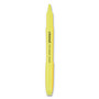 Universal Pocket Highlighter Value Pack, Fluorescent Yellow Ink, Chisel Tip, Yellow Barrel, 36/Pack
