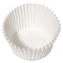 Hoffmaster Fluted Bake Cups, 4.5 Diameter x 1.25 h, White, Paper, 500/Pack, 20 Packs/Carton (HFM610032) View Product Image