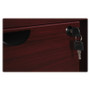 Lorell Double-pedestal Credenza, File/File, 72"x24"x29", Mahogany (LLRPC2472MY) View Product Image