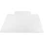 deflecto SuperMat Frequent Use Chair Mat, Med Pile Carpet, Flat, 36 x 48, Lipped, Clear (DEFCM14113) View Product Image
