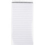 Business Source Reporter's Pocket Notebook, Ruled, Spiral, 4"x8", 70 Shts,WE (BSN10972) View Product Image