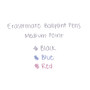 Paper Mate Eraser Mate Ballpoint Pen, Stick, Medium 1 mm, Red Ink, Red Barrel, Dozen