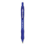 Paper Mate Profile Ballpoint Pen, Retractable, Medium 1 mm, Blue Ink, Translucent Blue Barrel, 36/Pack