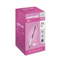 uniball 207 Breast Cancer Awareness Gel Pen Office Pack, Retractable, Medium 0.7mm, Black Ink, Translucent Pink/White Barrel, 36/Pack