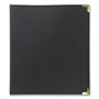 Samsill Classic Vinyl Business Card Binder, Holds 200 2 x 2.5 Cards, 10.25 x 11.13, Ebony (SAM81080) View Product Image