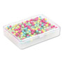 U Brands Map Push Pins, Plastic, Assorted, 0.5", 300/Pack (UBR3086U0624) View Product Image