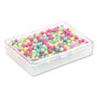 U Brands Map Push Pins, Plastic, Assorted, 0.5", 300/Pack (UBR3086U0624) View Product Image