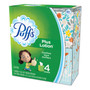 Puffs Plus Lotion Facial Tissue, 2-Ply, White, 56 Sheets/Box, 24 Boxes/Carton