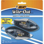 BIC Wite-Out EZ CORRECT Grip Correction Tape - 33.50 ft Tape Length - 1 Line(s) - White Tape - Rubber Grip - White