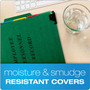 Pendaflex Hanging-Style Personnel Folders, 5 Dividers with 1/5-Cut Tabs, Letter Size, 1/3-Cut Exterior Tabs, Green