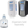 PURELL Advanced Hand Sanitizer Green Certified Foam Refill, For LTX-12 Dispensers, 1,200 mL, Fragrance-Free, 2/Carton
