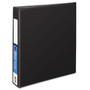 Avery Heavy-Duty Non-View Binder with DuraHinge and One Touch EZD Rings, 3 Rings, 1.5" Capacity, 11 x 8.5, Black