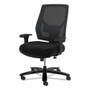 HON Crio Big and Tall Mid-Back Task Chair, Supports Up to 450 lb, 18" to 22" Seat Height, Black (BSXVL585ES10T) View Product Image