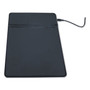 Artistic Wireless Charging Pads, Qi Wireless Charging, 5 W, 11", Black