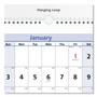 AT-A-GLANCE QuickNotes Three-Month Wall Calendar in Horizontal Format, 24 x 12, White Sheets, 15-Month (Dec to Feb): 2023 to 2025 Product Image 