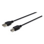 Innovera USB Cable, 10 ft, Black
